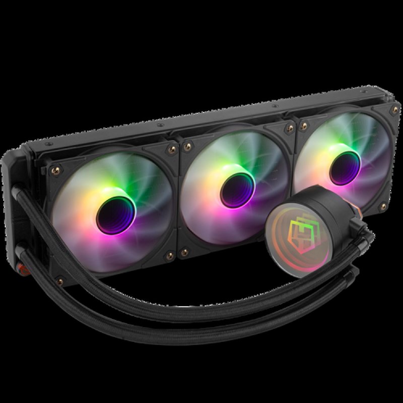 KIT REFRIGERACION LIQUIDA CPU NOX HUMMER M-360 BLACK RGB 2011/2066/1156/1155/1151/1200/1700/1851 AM5/AM4/AM3/AM2 - Imagen 2