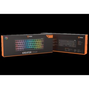 KROM KREATOR MINI TECLADO MECÁNICO RGB