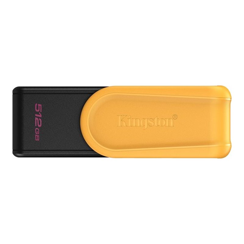 Kingston Technology DataTraveler 512GB Portable USB 3.2 Gen 1 Exodia S (Black/Yellow)