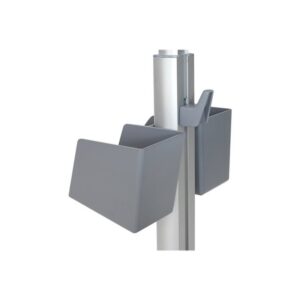 Alternative view of LEARNFIT STORAGE BIN Dark Grey