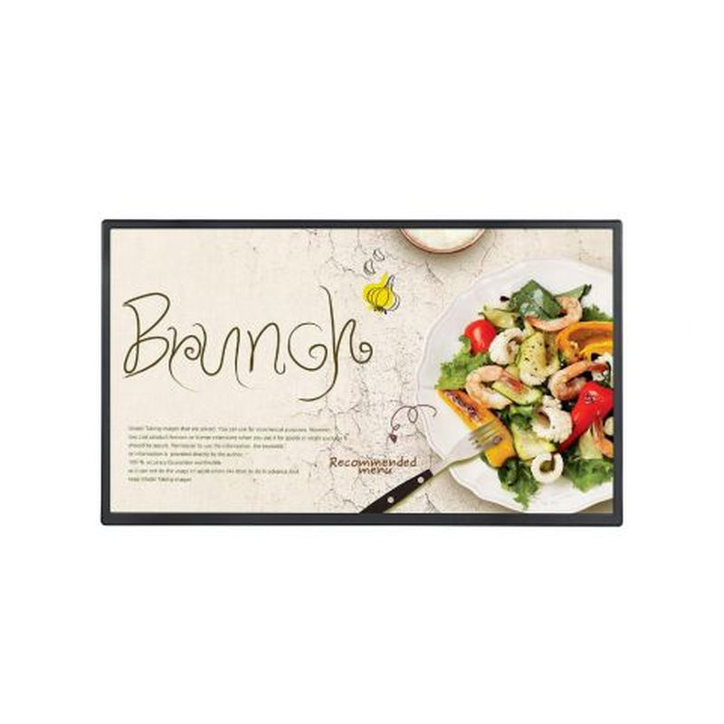 LG 32SM5J-B Pantalla plana para señalización digital 81,3 cm (32") Wifi 400 cd / m² Full HD Negro Web OS 24/7