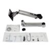 LX Arm Extension+Collar Kit Polished ALU