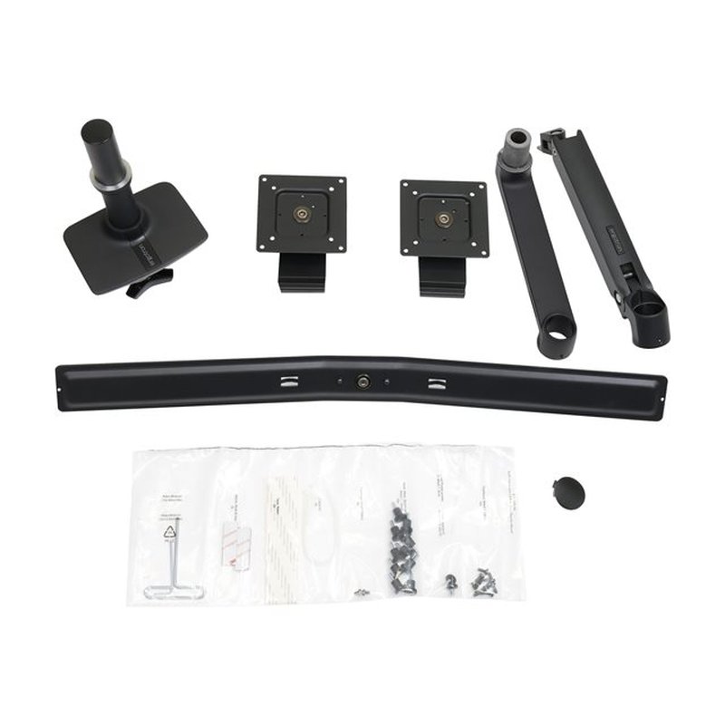 LX Desk Dual Direct Arm Black LX Desk Dual Direct Arm Black - Imagen 4