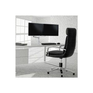 LX Desk Dual Direct Arm Bright White