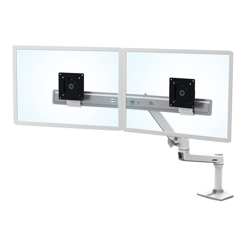 LX Desk Dual Direct Arm Bright White LX Desk Dual Direct Arm Bright White - Imagen 2