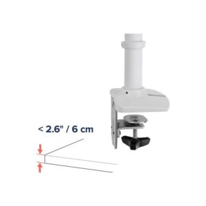 LX Desk Monitor Arm white