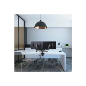 LX Dual Side-by-Side Arm Matte Black