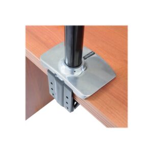 LX Sit Stand Desk Mount LCD Arm Polish