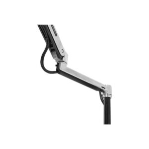 LX Sit Stand Desk Mount LCD Arm Polish