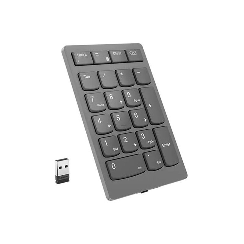 Lenovo 4Y41C33791 teclado numérico Universal RF inalámbrico Gris Lenovo 4Y41C33791 teclado numérico Universal RF inalámbrico Gris - Imagen 2