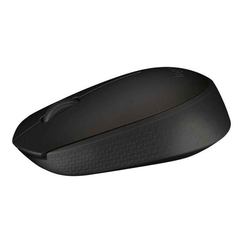 Logitech B170 Black Bp ratón Ambidextro RF inalámbrico Óptico