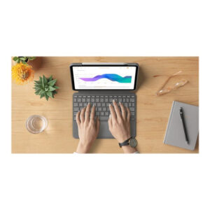 Logitech Combo Touch Gris Smart Connector QWERTY Español