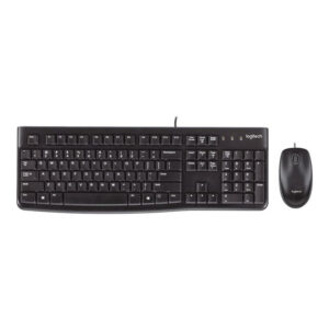 Logitech Desktop MK120 teclado Ratón incluido USB QWERTY Español Negro Logitech Desktop MK120 teclado Ratón incluido USB QWERTY Español Negro