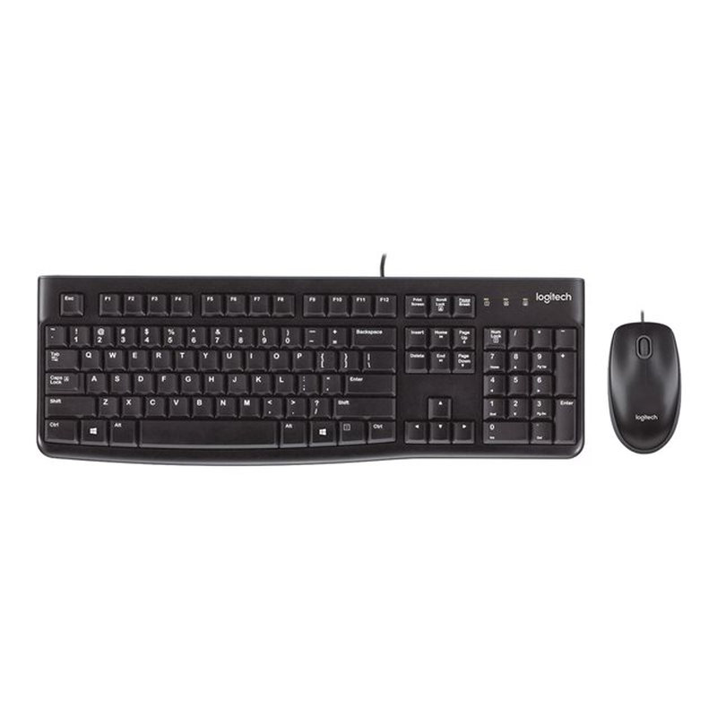 Logitech Desktop MK120 teclado Ratón incluido USB QWERTY Español Negro Logitech Desktop MK120 teclado Ratón incluido USB QWERTY Español Negro - Imagen 2