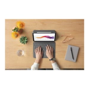 Logitech Folio Touch Gris Smart Connector QWERTY Español