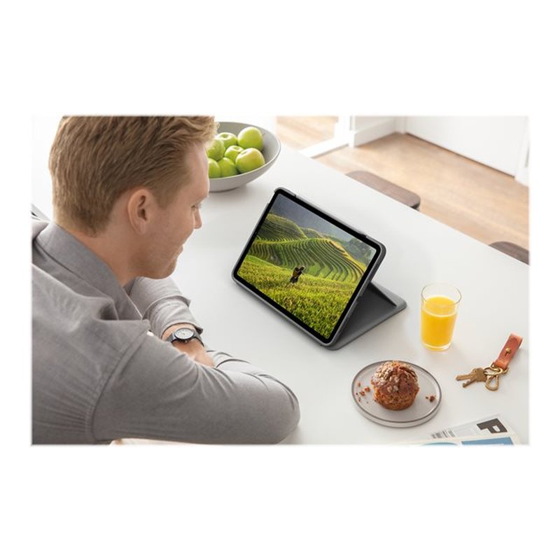 Logitech Folio Touch Gris Smart Connector QWERTY Español - Imagen 9