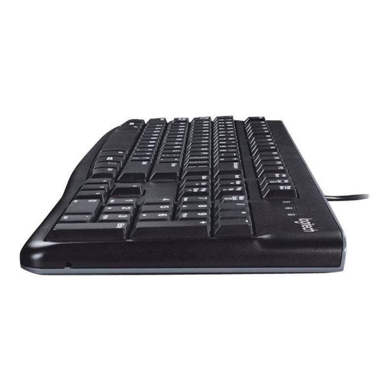 Logitech K120 Corded Keyboard teclado USB QWERTY Español Negro