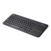 Logitech K400 Plus Tv teclado RF inalámbrico QWERTY Español Negro Logitech K400 Plus Tv teclado RF inalámbrico QWERTY Español Negro