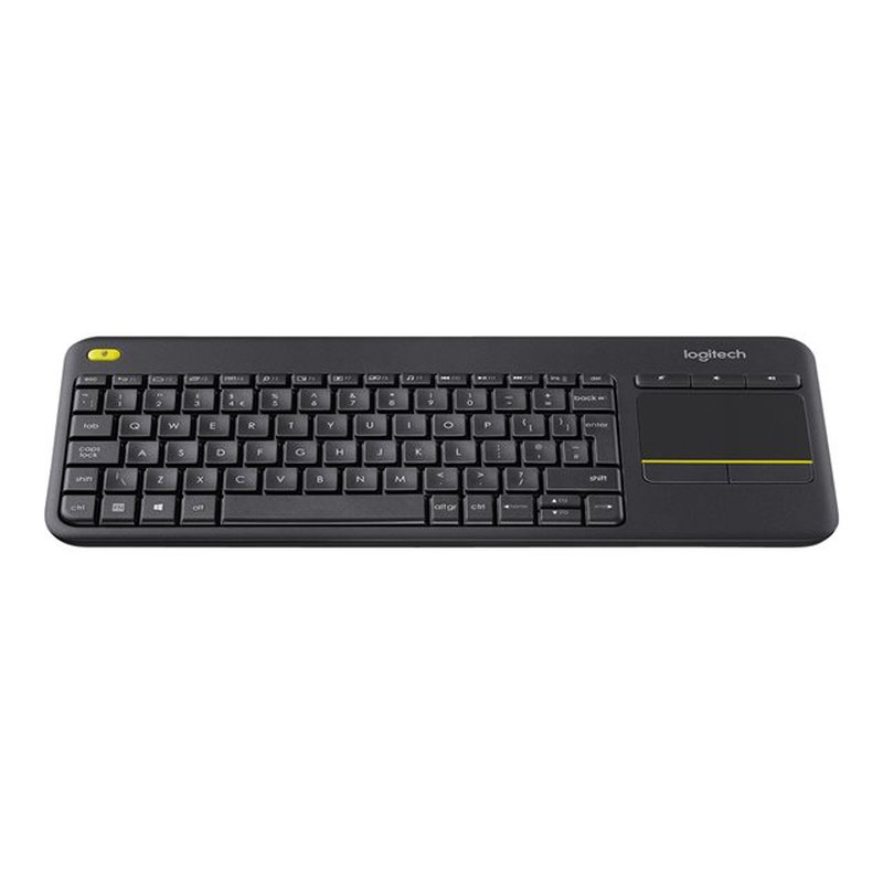 Logitech K400 Plus Tv teclado RF inalámbrico QWERTY Español Negro Logitech K400 Plus Tv teclado RF inalámbrico QWERTY Español Negro - Imagen 2