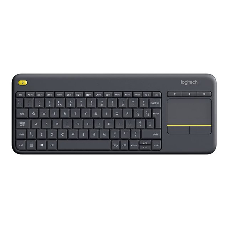Logitech K400 Plus Tv teclado RF inalámbrico QWERTY Español Negro Logitech K400 Plus Tv teclado RF inalámbrico QWERTY Español Negro - Imagen 3