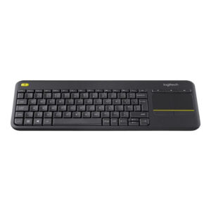 Logitech K400 Plus Tv teclado RF inalámbrico QWERTY Español Negro