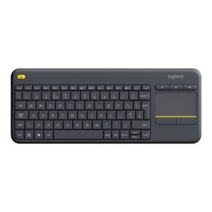 Logitech K400 Plus Tv teclado RF inalámbrico QWERTY Español Negro