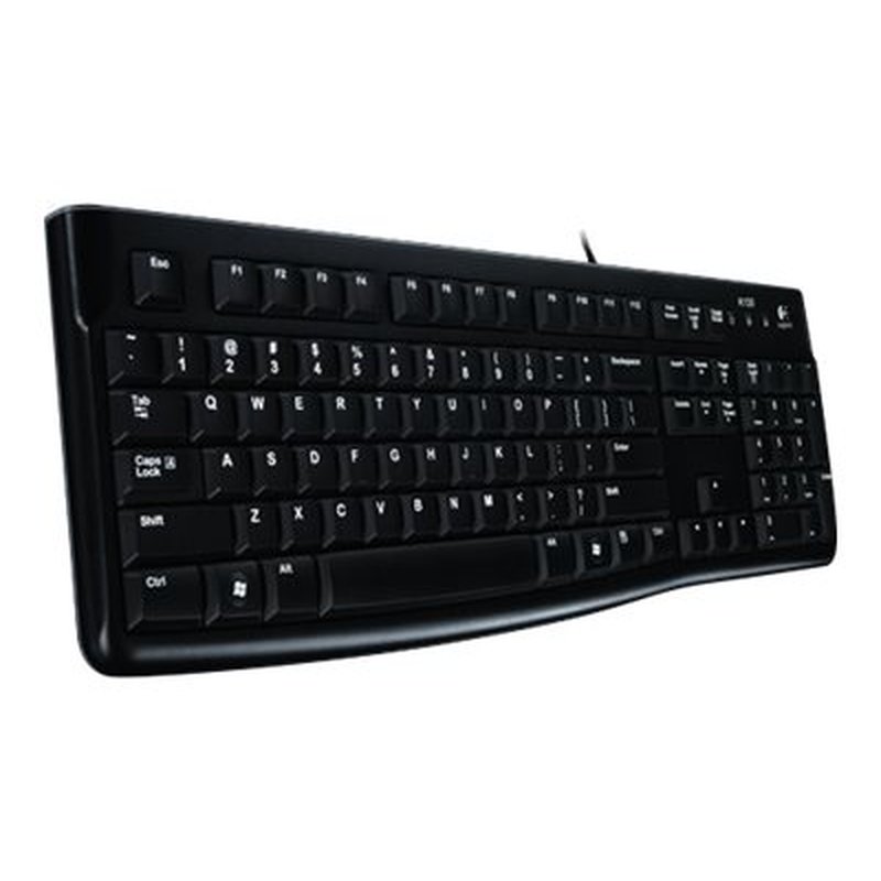 Logitech Keyboard K120 for Business teclado USB QWERTY Inglés Negro Logitech Keyboard K120 for Business teclado USB QWERTY Inglés Negro - Imagen 2