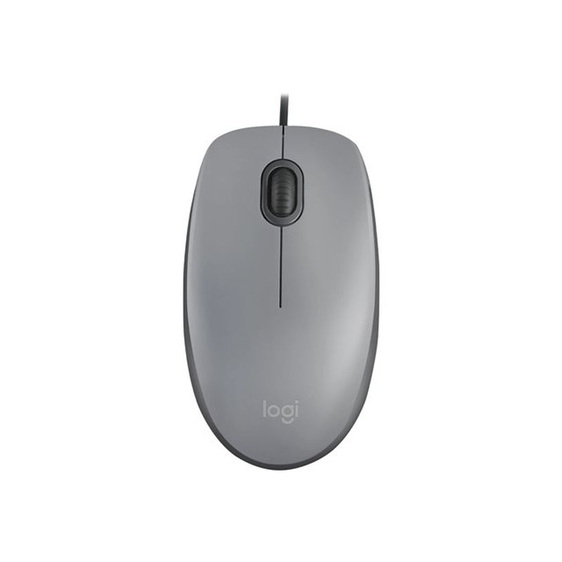Logitech M110 ratón Ambidextro USB tipo A Óptico 1000 DPI