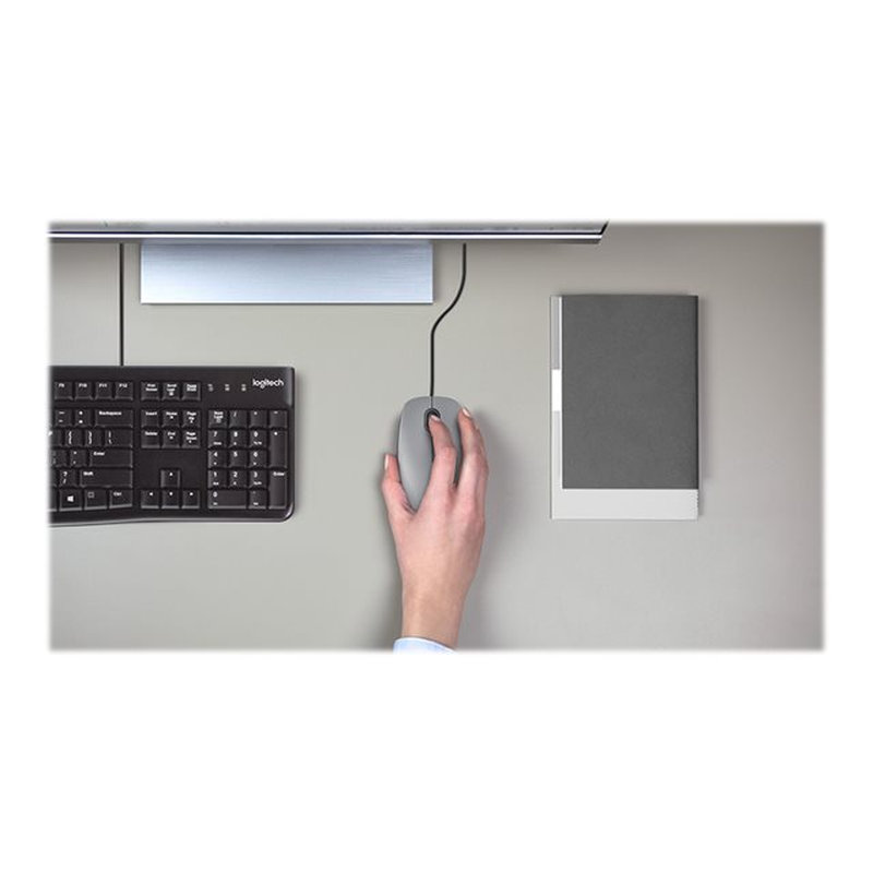 Logitech M110 ratón Ambidextro USB tipo A Óptico 1000 DPI - Imagen 6