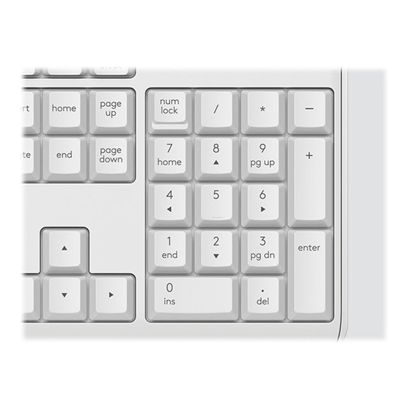 Logitech MK295 Silent Wireless Combo teclado Ratón incluido USB QWERTY Español Blanco - Imagen 8