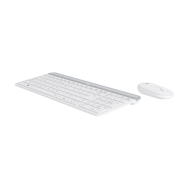 Logitech MK470 teclado Ratón incluido RF inalámbrico QWERTY Italiano Blanco Logitech MK470 teclado Ratón incluido RF inalámbrico QWERTY Italiano Blanco - Imagen 2