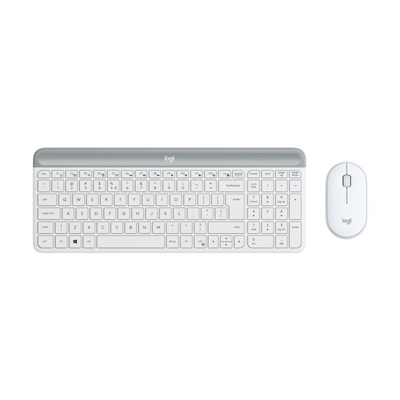 Logitech MK470 teclado Ratón incluido RF inalámbrico QWERTY Italiano Blanco Logitech MK470 teclado Ratón incluido RF inalámbrico QWERTY Italiano Blanco - Imagen 3