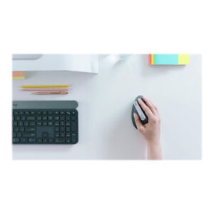 Logitech MX Vertical ratón mano derecha RF Wireless + Bluetooth Óptico 4000 DPI