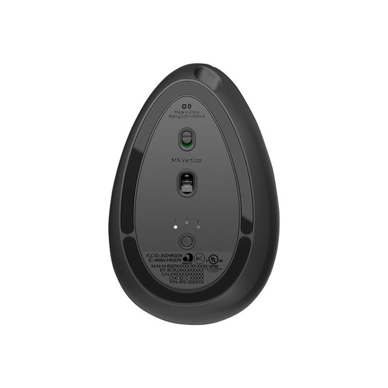 Logitech MX Vertical ratón mano derecha RF Wireless + Bluetooth Óptico 4000 DPI - Imagen 7