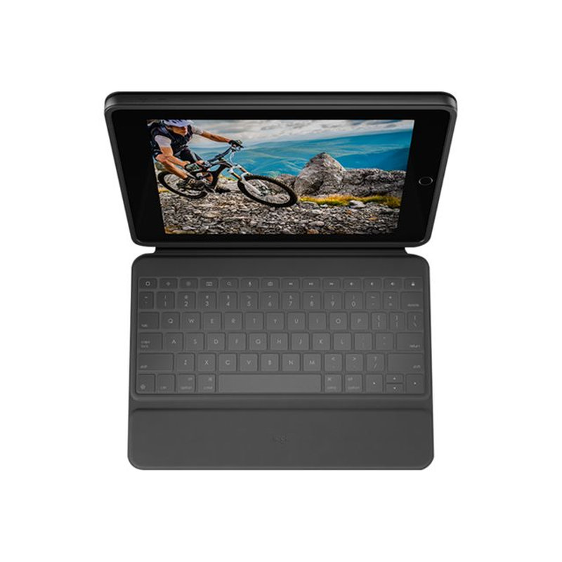 Logitech Rugged Folio Grafito USB Tipo C QWERTY Español - Imagen 4