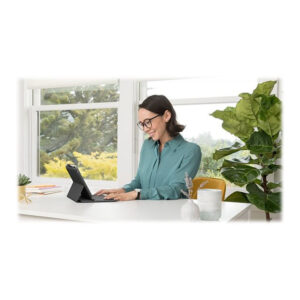 Logitech Slim Folio Grafito Bluetooth QWERTY Español Logitech Slim Folio Grafito Bluetooth QWERTY Español