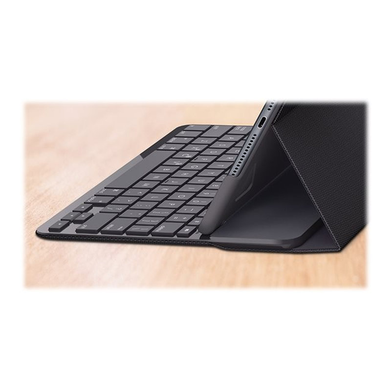 Logitech Slim Folio Grafito Bluetooth QWERTY Español Logitech Slim Folio Grafito Bluetooth QWERTY Español - Imagen 12