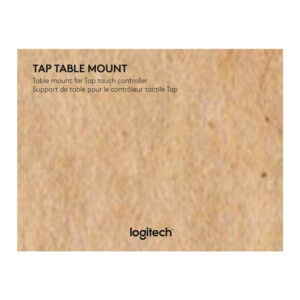 Logitech Tap Table Mount Montaje en mesa Negro