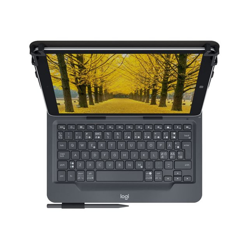 Logitech Universal Folio with integrated keyboard for 9-10 inch tablets Negro Bluetooth QWERTY Español Logitech Universal Folio with integrated keyboard for 9-10 inch tablets Negro Bluetooth QWERTY Español - Imagen 2
