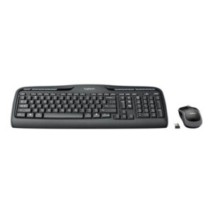 Logitech Wireless Combo MK330 teclado Ratón incluido USB QWERTY Español Negro, Gris Logitech Wireless Combo MK330 teclado Ratón incluido USB QWERTY Español Negro, Gris