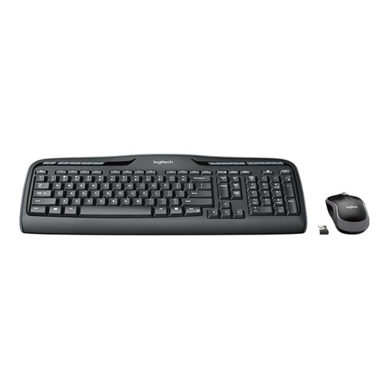 Logitech Wireless Combo MK330 teclado Ratón incluido USB QWERTY Español Negro, Gris Logitech Wireless Combo MK330 teclado Ratón incluido USB QWERTY Español Negro, Gris - Imagen 3