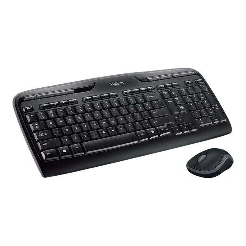 Logitech Wireless Combo MK330 teclado Ratón incluido USB QWERTY Español Negro, Gris Logitech Wireless Combo MK330 teclado Ratón incluido USB QWERTY Español Negro, Gris - Imagen 4