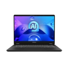 MSI Prestige 14 AI Evo C1MG-030ES Intel Core Ultra 5 125H Portátil 35,6 cm (14") Full HD+ 16 GB DDR5-SDRAM 1 TB SSD Wi-Fi 7 (802.11be) Windows 11 Home Gris