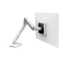 MXV DESK MONITOR ARM UNDER MOUNT WHITE