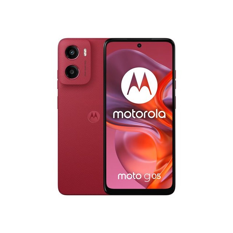 Motorola moto g05 16,9 cm (6.67") SIM doble Android 15 4G USB Tipo C 4 GB 256 GB 5200 mAh Rojo - Imagen 5