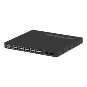 NETGEAR GSM4230UP Gestionado L2/L3 Gigabit Ethernet (10/100/1000) Energía sobre Ethernet (PoE) 1U Negro