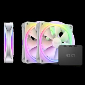 NZXT F120 RGB DUO Triple Pack Carcasa del ordenador Ventilador 12 cm Blanco 3 pieza(s)