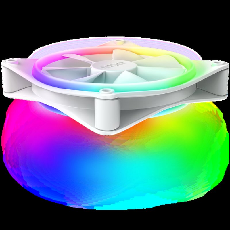 NZXT F120 RGB DUO Triple Pack Carcasa del ordenador Ventilador 12 cm Blanco 3 pieza(s) - Imagen 2