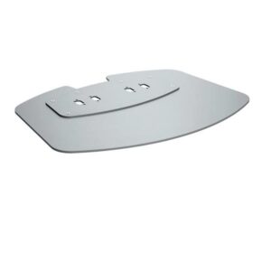 PFF 7030/Floor plate-Extra large Silver