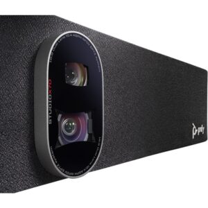 POLY Barra de vídeo multifunción Studio X70 con controlador TC8 y sin radio ni cable de alimentación compatible con TAA